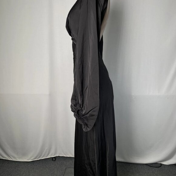 Significant Other Women’s Demi Keyhole Cutout Midi Dress Black Size 4 — Preowned - Picture 9 of 11